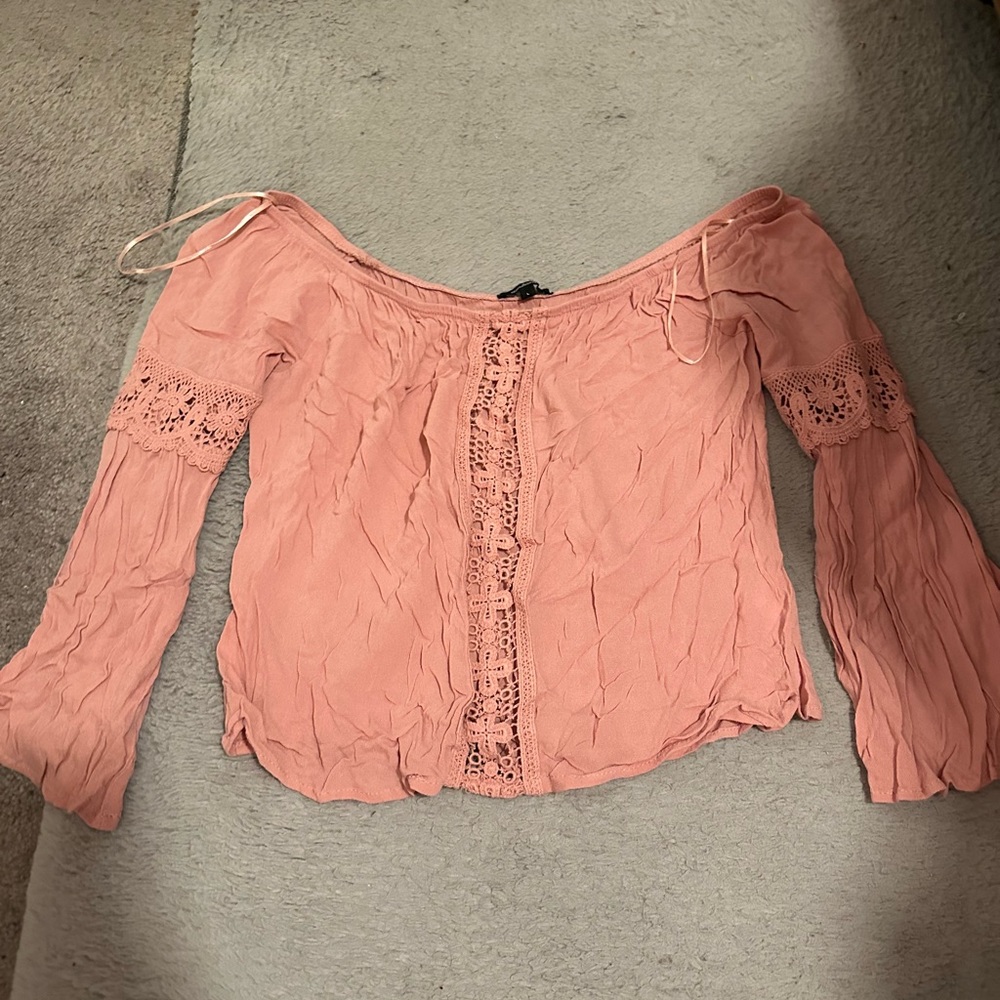 Pink Lacy Blouse